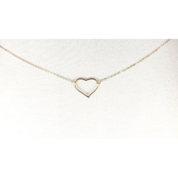 Gold metal heart chain link dainty lightweight skinny belly chain belt - Picture 2 of 5